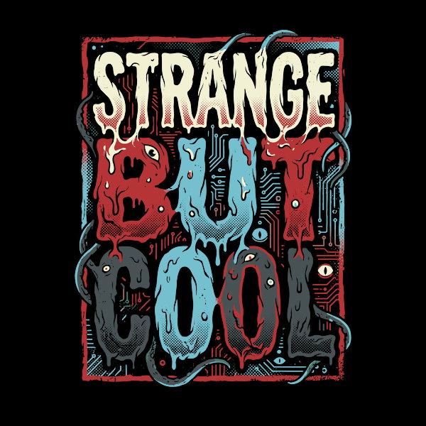 Strange But Cool - Adult & Kids T-Shirts, Sweatshirts & Hoodies apparel design preview 1