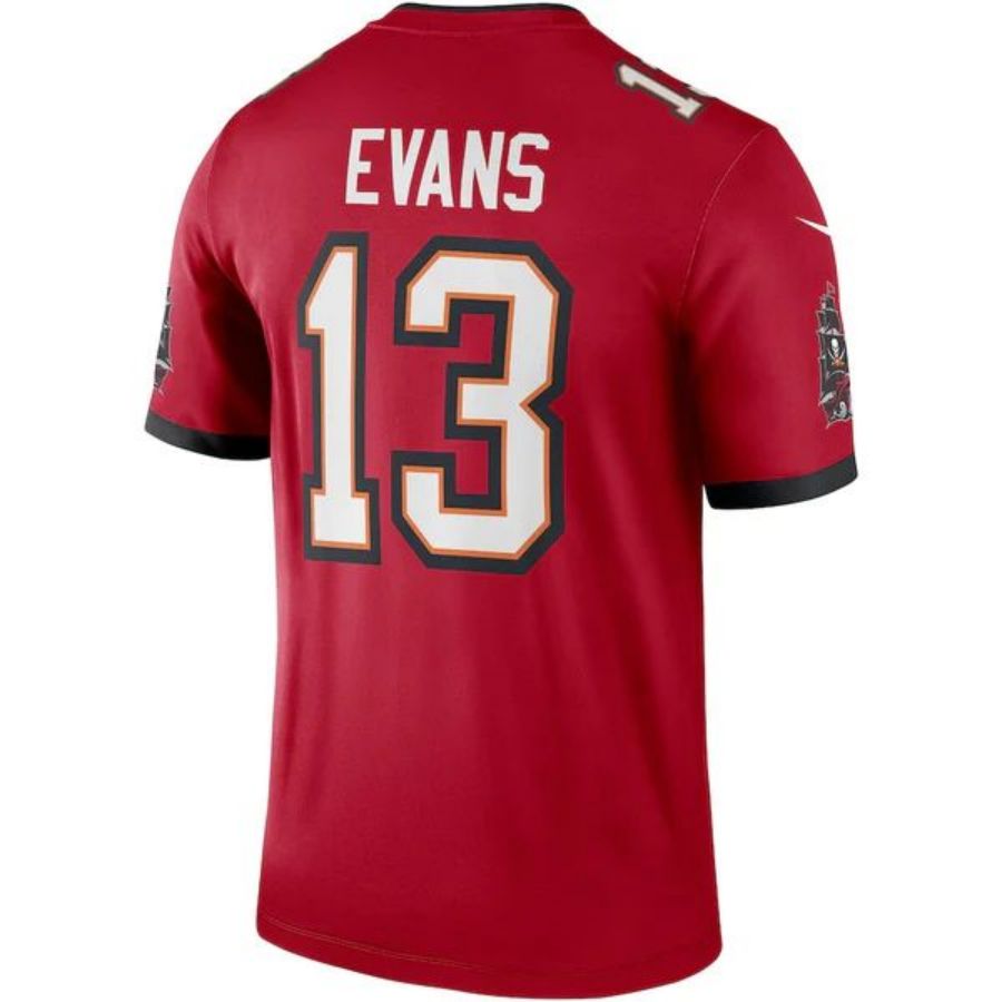 #13 Mike Evans Player TB.Buccaneers Red Legend Game Football Jerseys football jersey product view 1