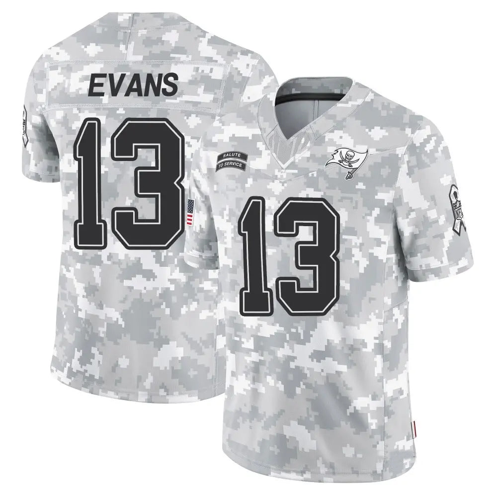 TB.Buccaneers #13 Mike Evans Player Limited Arctic Camo Football Jerseys football jersey product view 1