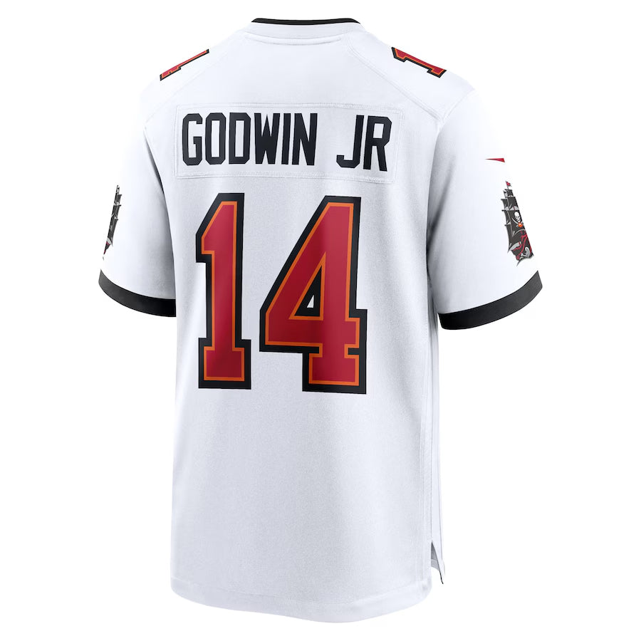 TB.Buccaneers #14 Chris Godwin Jr. Player White Game Home Football Jerseys football jersey product view 1