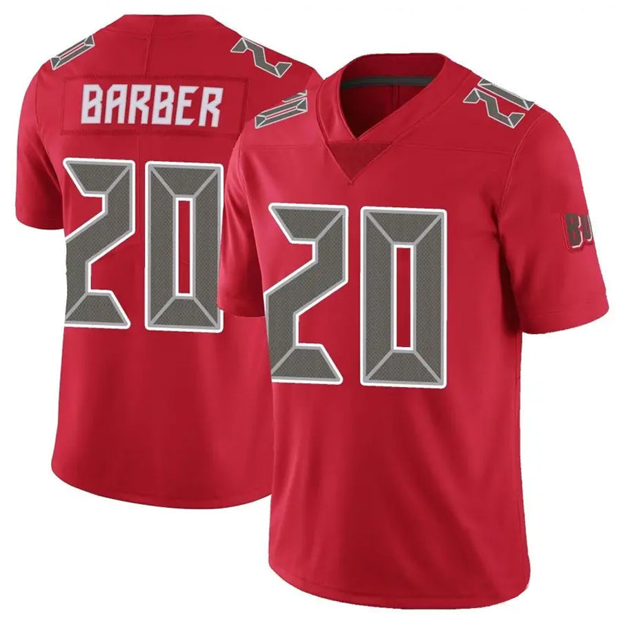 TB.Buccaneers #20 Ronde Barber Player Red Game Football Jerseys football jersey product view 1