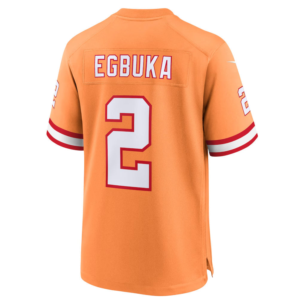 TB.Buccaneers #2 Emeka Egbuka Player Creamsicle Alternate Game Football Jerseys football jersey product view 1