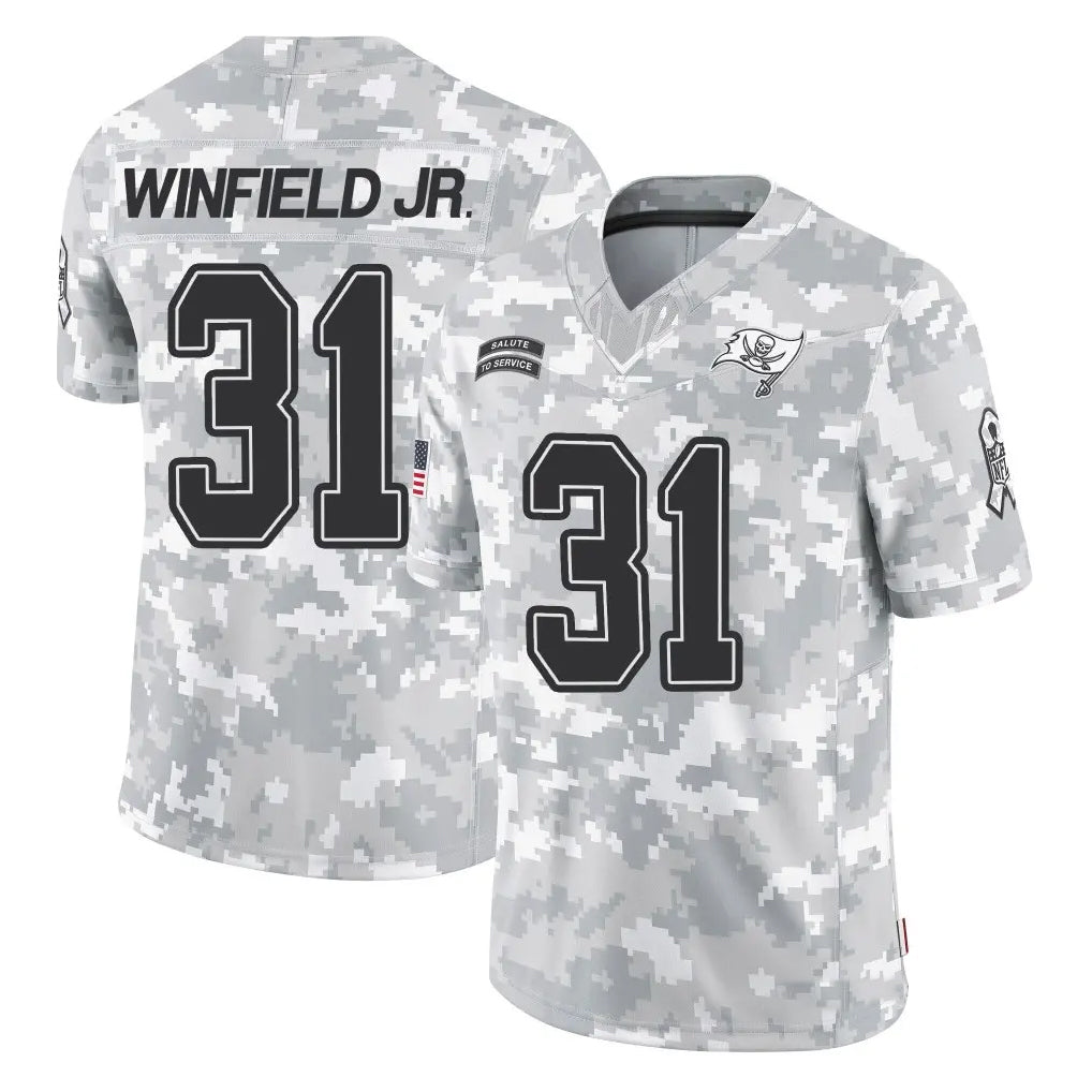 TB.Buccaneers #31 Antoine Winfield Jr. Player Arctic Camo Salute to Service Limited Football Jerseys football jersey product view 1