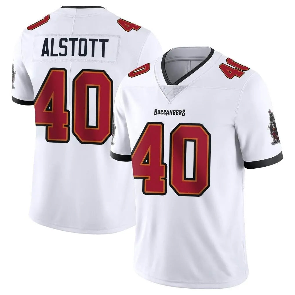 TB.Buccaneers #40 Mike Alstott Player Limited White Vapor Untouchable Football Jerseys football jersey product view 1