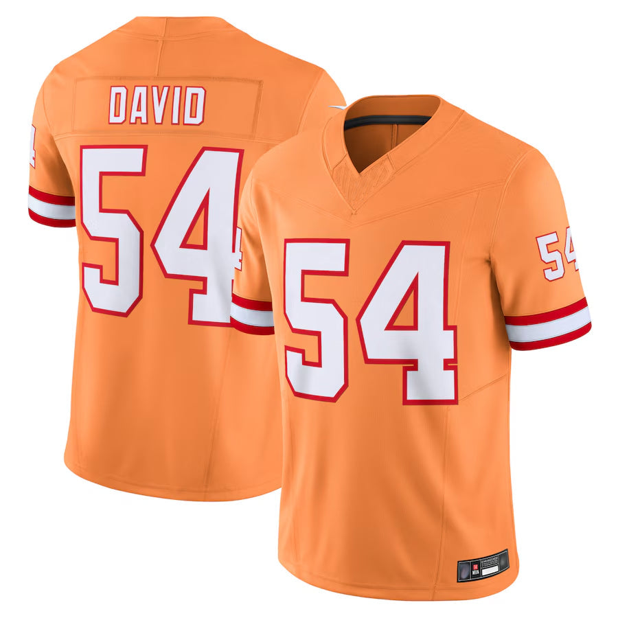 TB.Buccaneers #54 Lavonte David Player Orange Vapor F.U.S.E. Limited Football Jerseys football jersey product view 1