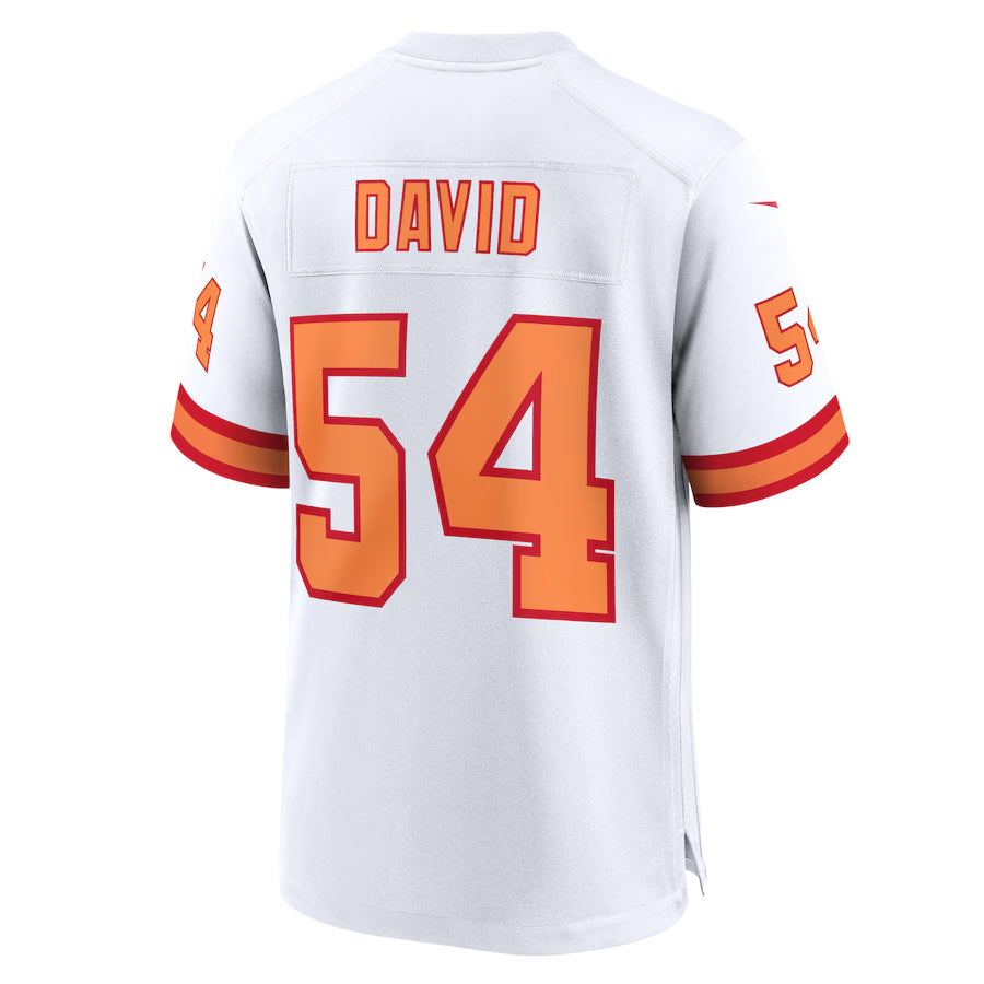 TB.Buccaneers #54 Lavonte David Player White Home Game Football Jerseys football jersey product view 1