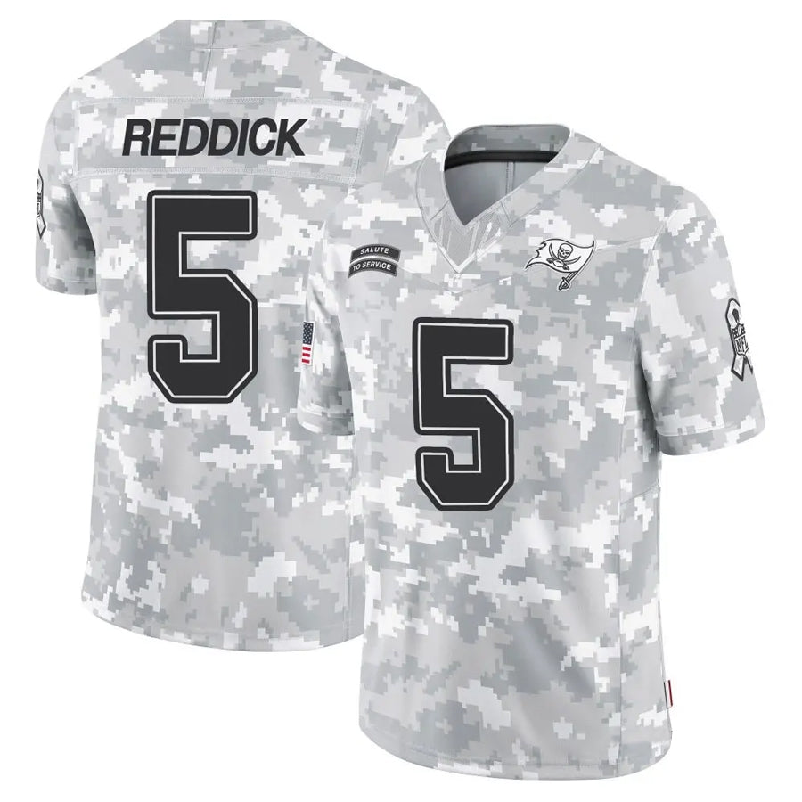 TB.Buccaneers #5 Haason Reddick Player Arctic Camo Salute to Service Limited Football Jerseys football jersey product view 1