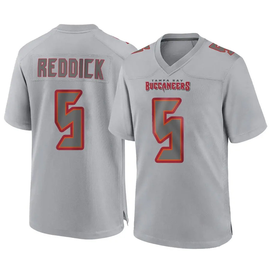 TB.Buccaneers #5 Haason Reddick Player Game Gray Fashion Football Jerseys football jersey product view 1