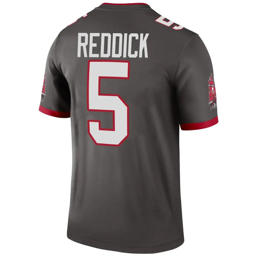 TB.Buccaneers #5 Haason Reddick Player Legend Pewter Alternate Football Jerseys football jersey product view 1