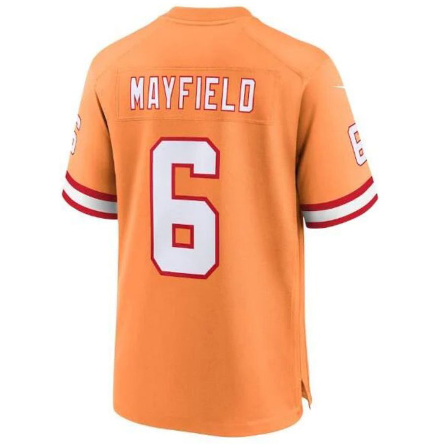 #6 Baker Mayfield Player TB.Buccaneers Throwback Game Football Jerseys football jersey product view 1