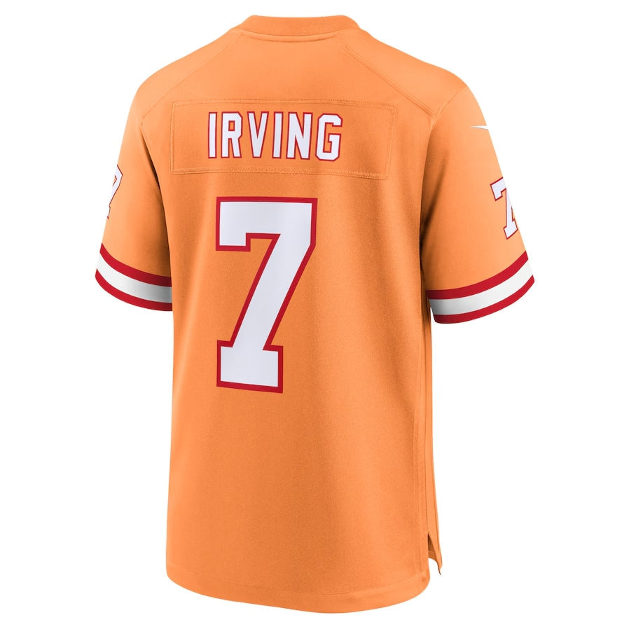 TB.Buccaneers #7 Bucky Irving Player Orange Game Stitched American Football Jerseys football jersey product view 1