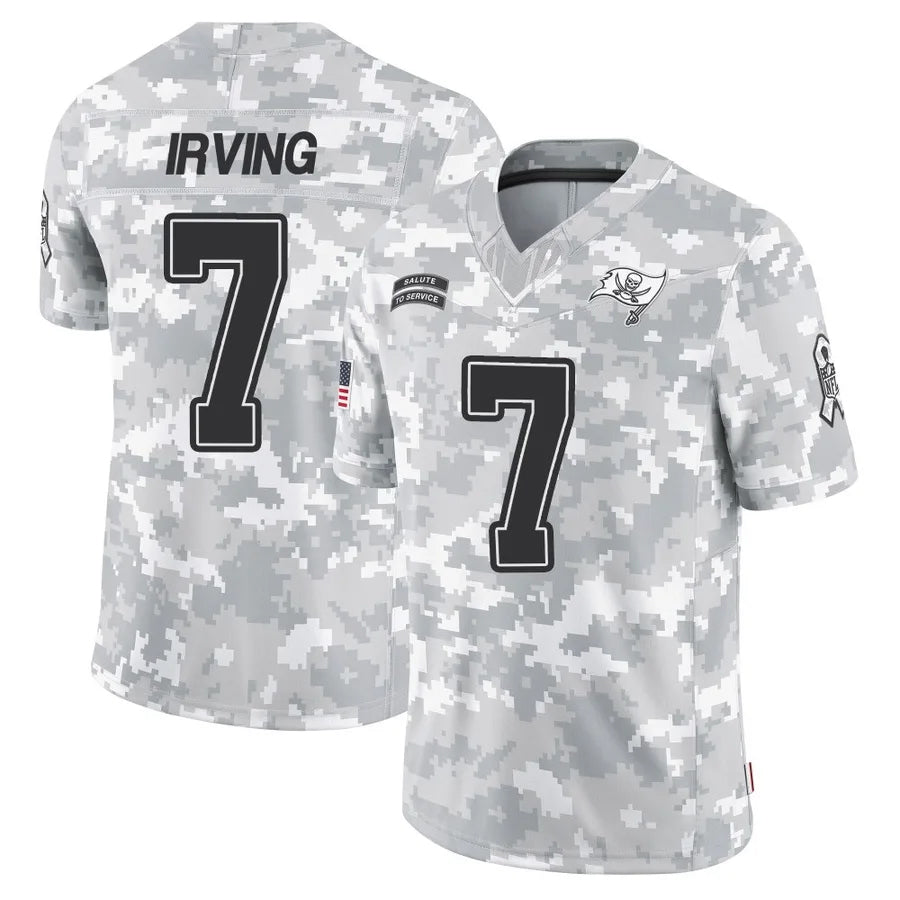 TB.Buccaneers #7 Bucky Irving Player Limited Arctic Camo Football Jerseys football jersey product view 1