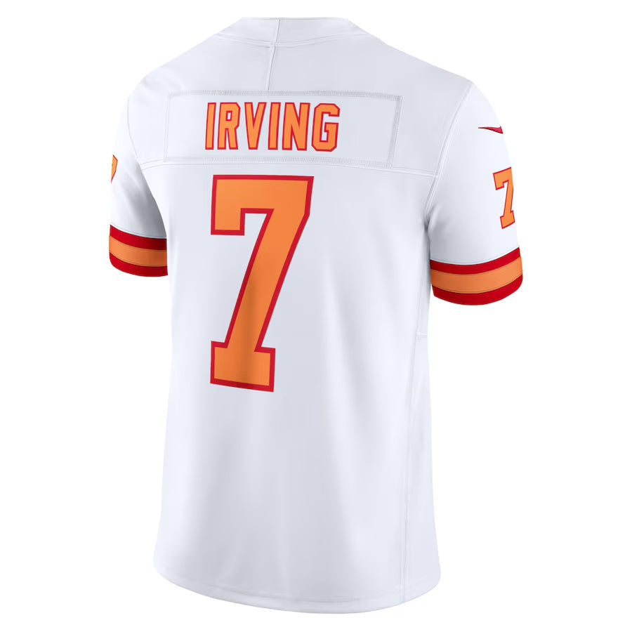 TB.Buccaneers #7 Bucky Irving Player White Vapor F.U.S.E. Limited Football Jerseys football jersey product view 1