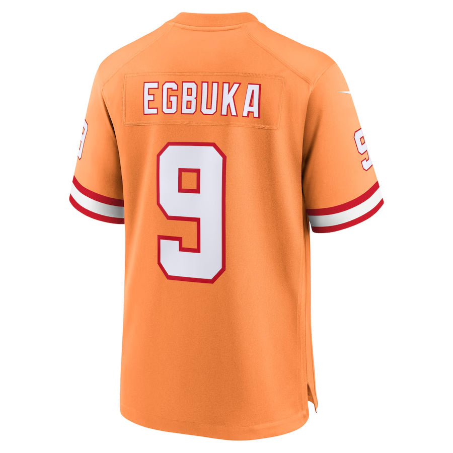 TB.Buccaneers #9 Emeka Egbuka Player Orange Home Game Football Jerseys football jersey product view 1