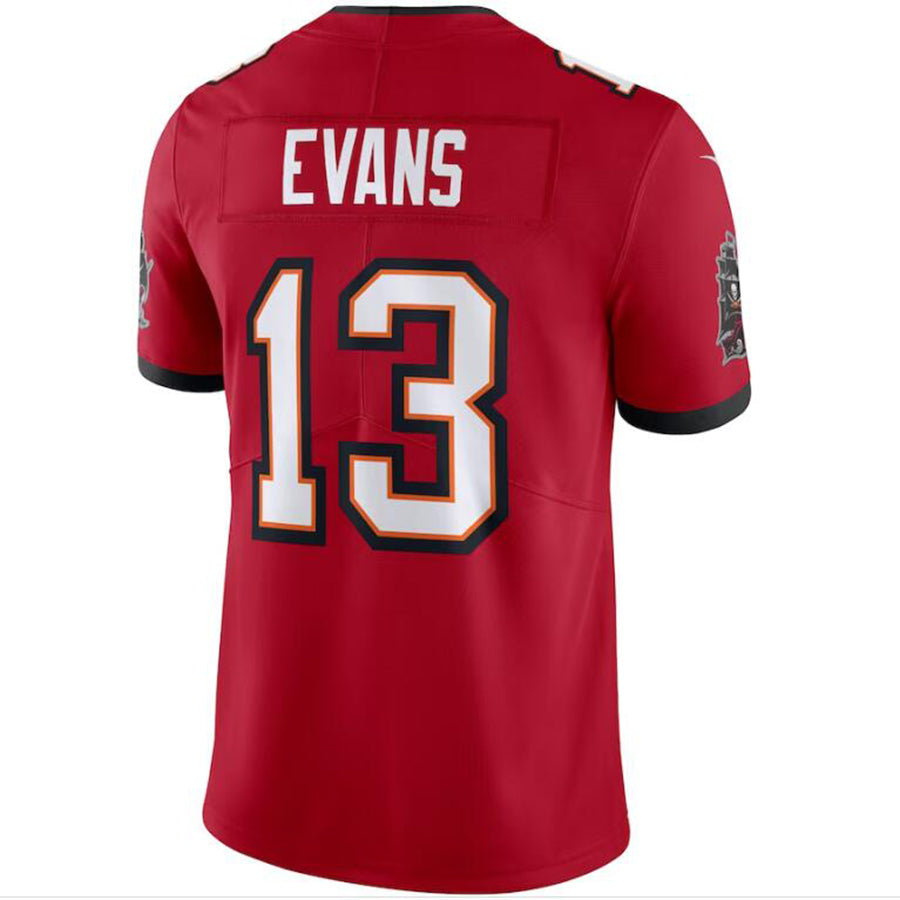 #13 Mike Evans Player TB.Buccaneers Red Vapor Untouchable Limited Football Jerseys football jersey product view 1