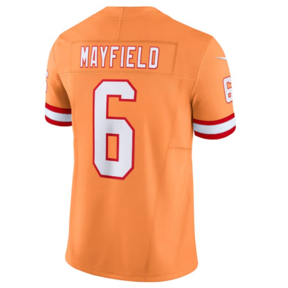 TB.Buccaneers #6 Baker Mayfield Player Orange F.U.S.E. Limited Stitched American Football Jerseys football jersey product view 1