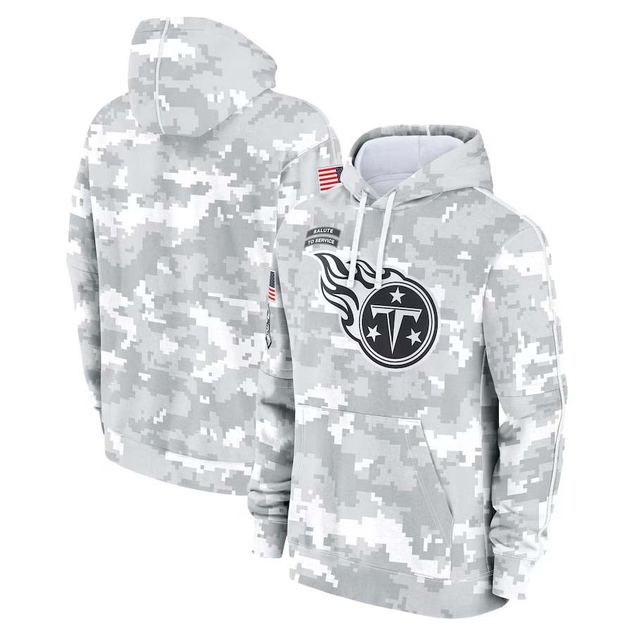 T.Titans Salute To Service Club Pullover Hoodie Player Game Jerseys Birthday gifts Stitched American Football Jerseys football jersey product view 1