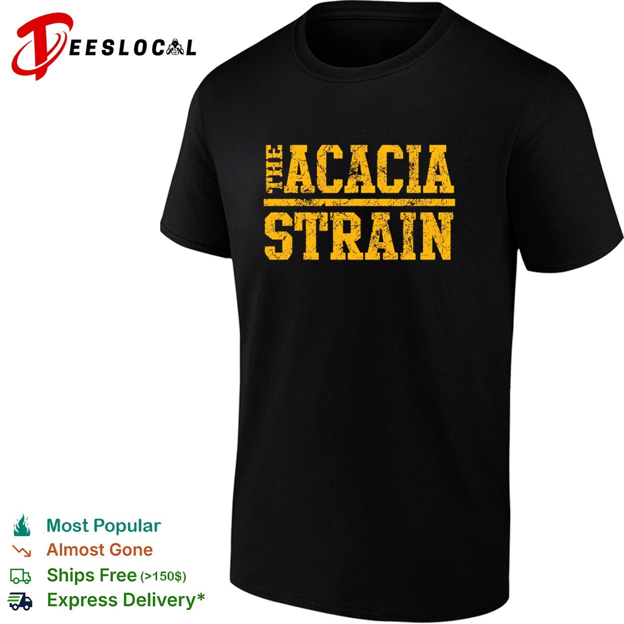 The Acacia Strain distressed - Adult & Kids T-Shirts, Sweatshirts & Hoodies apparel design preview 1