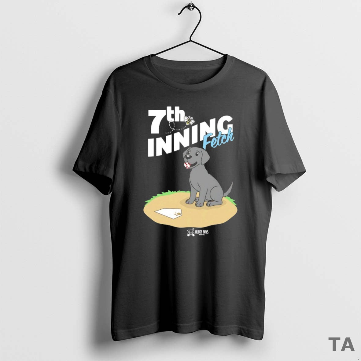 Top Black Lab 7th Inning Fetch Sweater - Adult & Kids T-Shirts, Sweatshirts & Hoodies apparel design preview 1