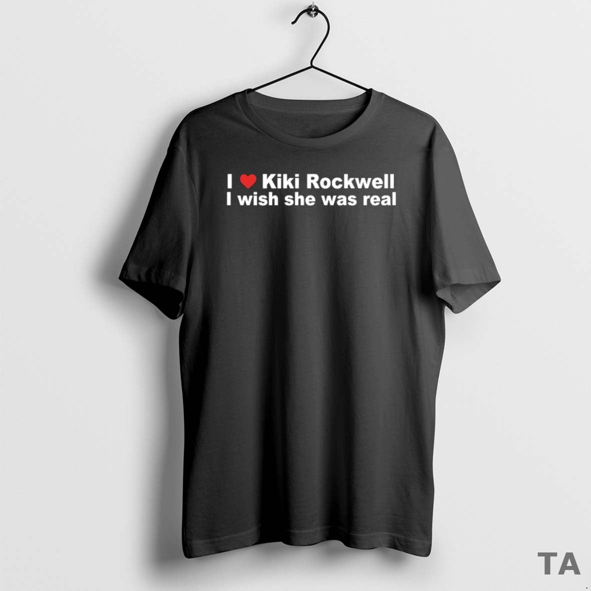 Top I Love Kiki Rockwell Wish She Was Real Sweater - Adult & Kids T-Shirts, Sweatshirts & Hoodies apparel design preview 1