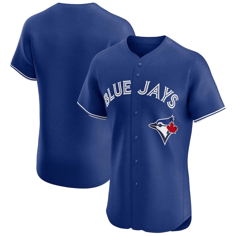 Toronto Blue Jays Home Elite Jersey - Royal Stitched Baseball Jersey baseball jersey product view 1