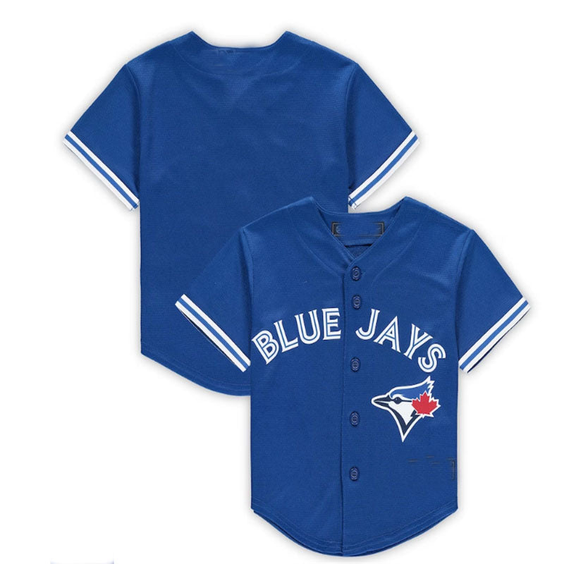 Toronto Blue Jays Preschool Alternate Replica Team Jersey - Royal Baseball Jerseys baseball jersey product view 1