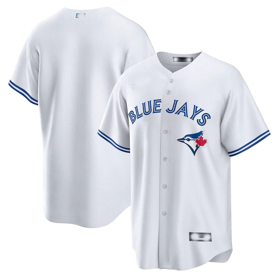 Toronto Blue Jays White Home Blank Replica Jersey Baseball Jerseys baseball jersey product view 1