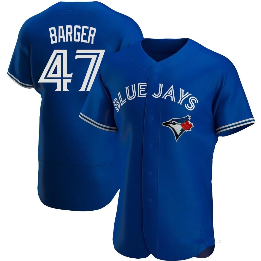 Toronto Blue Jays #47 Addison Barger Blue Stitched Cool Base Jersey Baseball Jersey baseball jersey product view 1