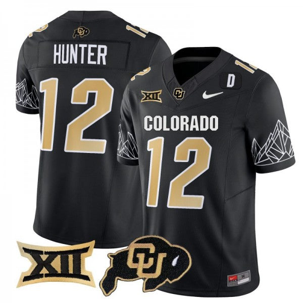 Travis Hunter Colorado Buffaloes Jersey - Black sports jersey product view 1