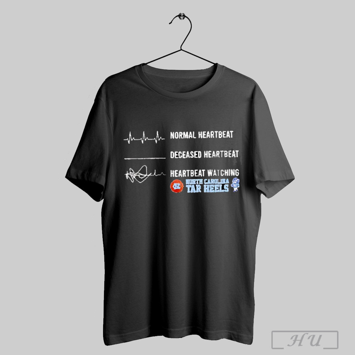 Trending Normal Heartbeat Deceased Watching North - Adult & Kids T-Shirts, Sweatshirts & Hoodies apparel design preview 1