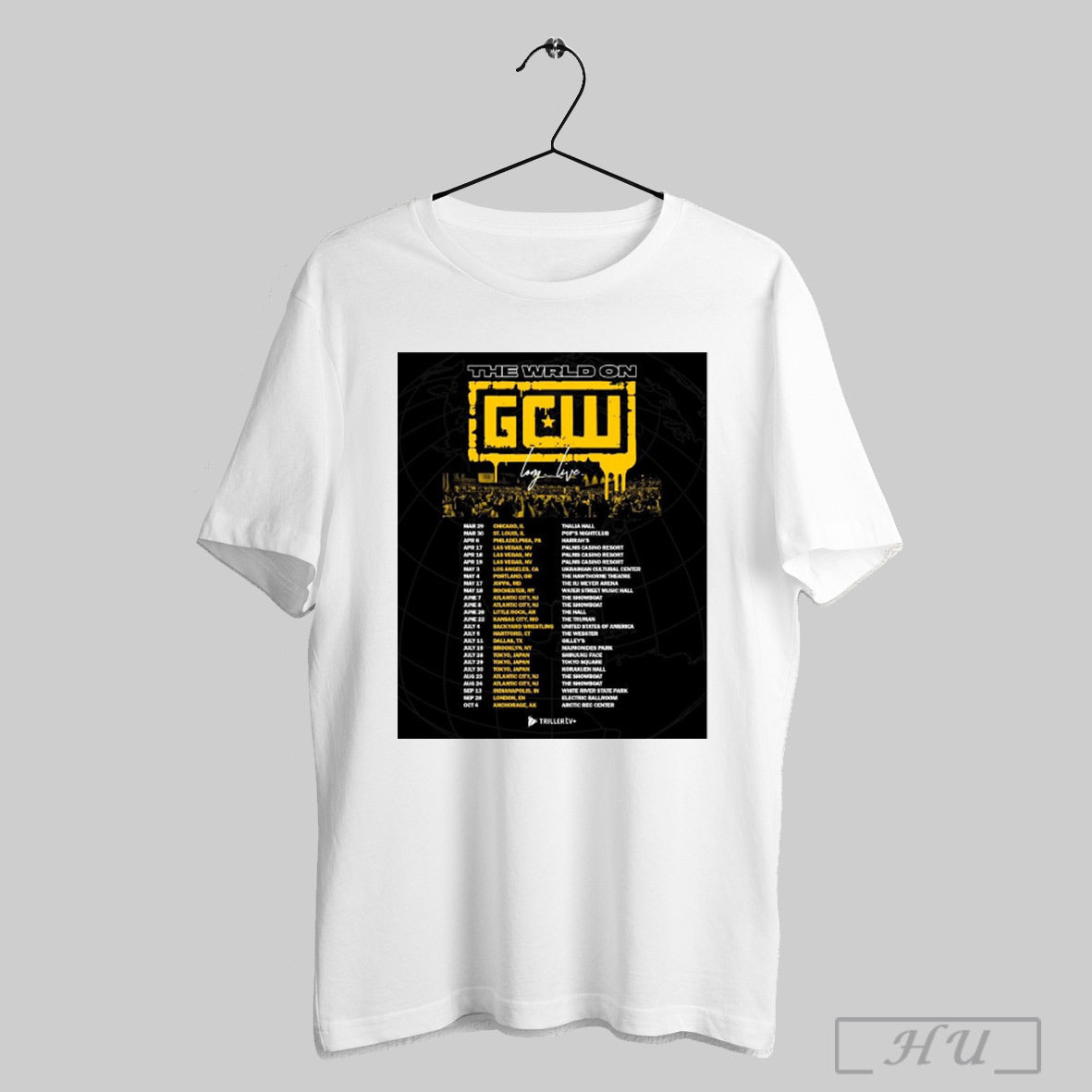 Trending Poster The World On Gcw Game Changer - Adult & Kids T-Shirts, Sweatshirts & Hoodies apparel design preview 1