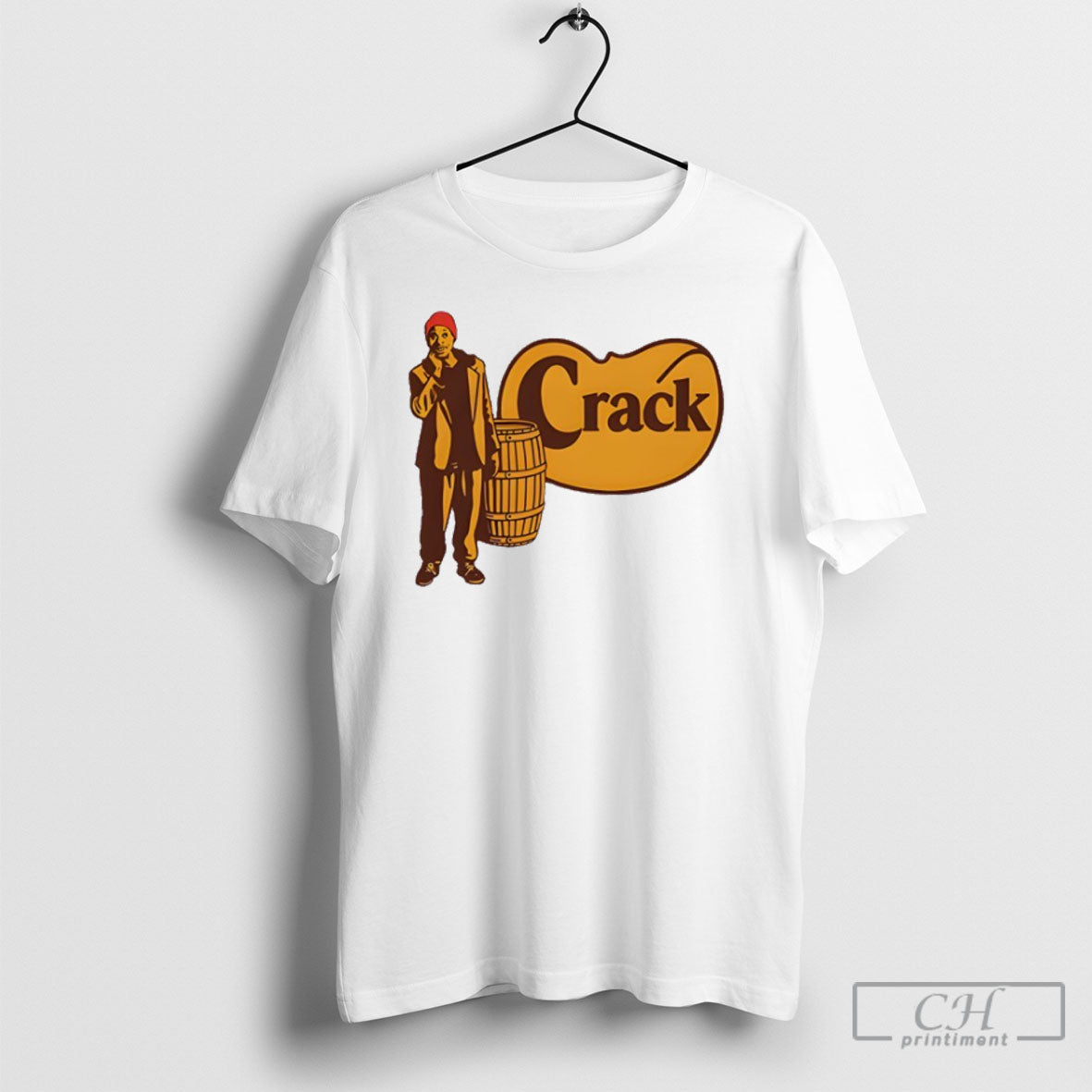 Tyrone Biggums Crack Barrel Cracker - Adult & Kids T-Shirts, Sweatshirts & Hoodies apparel design preview 1