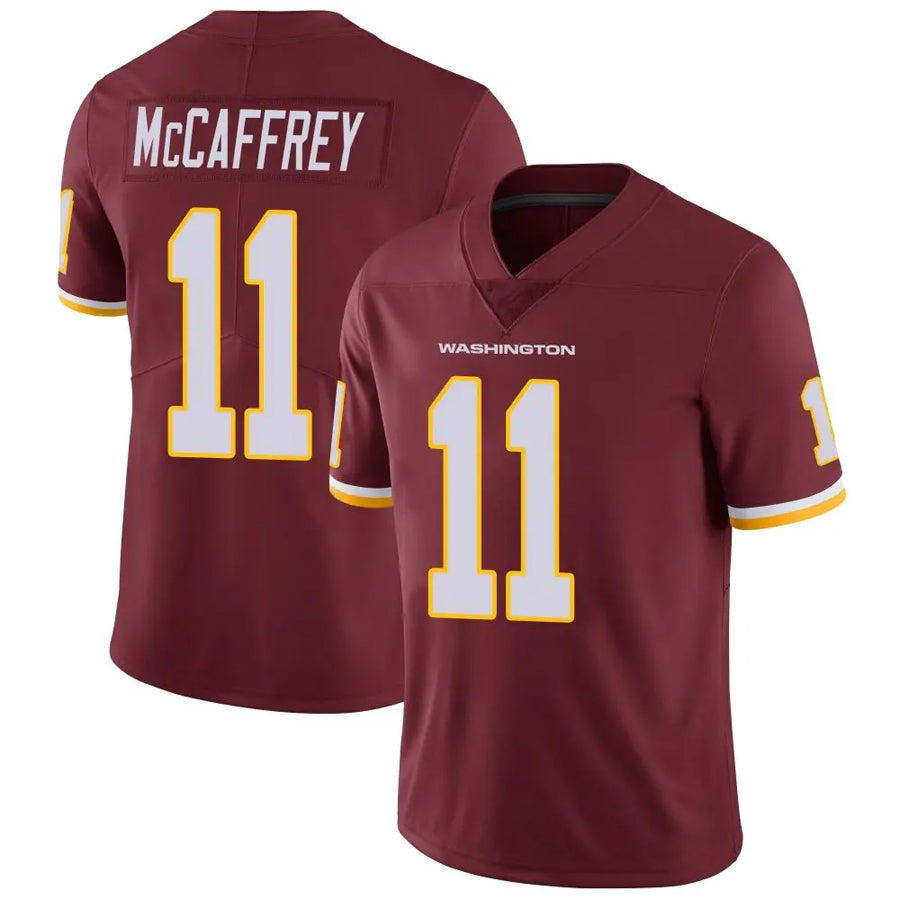W.Commanders #11 Luke McCaffrey Player Burgundy Alternate Vapor Limited Football Jerseys football jersey product view 1