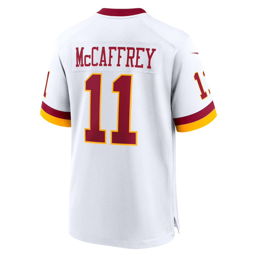 W.Commanders #11 Luke McCaffrey Player White Game Football Jerseys football jersey product view 1