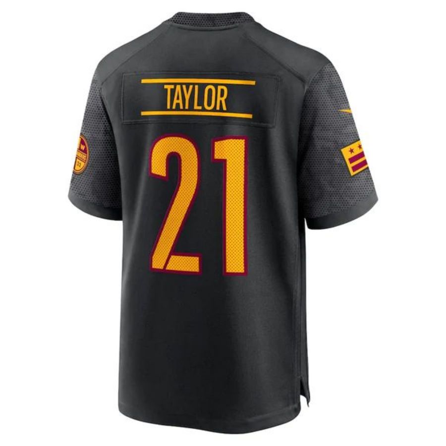 W.Commanders #21 Sean Taylor Black Alternate Retired Player Game Jersey Stitched American Football Jerseys football jersey product view 1