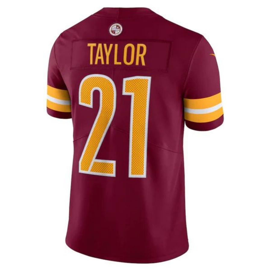 W.Commanders #21 Sean Taylor Burgundy 2022 Home Retired Player Limited Jersey Stitched American Football Jerseys football jersey product view 1