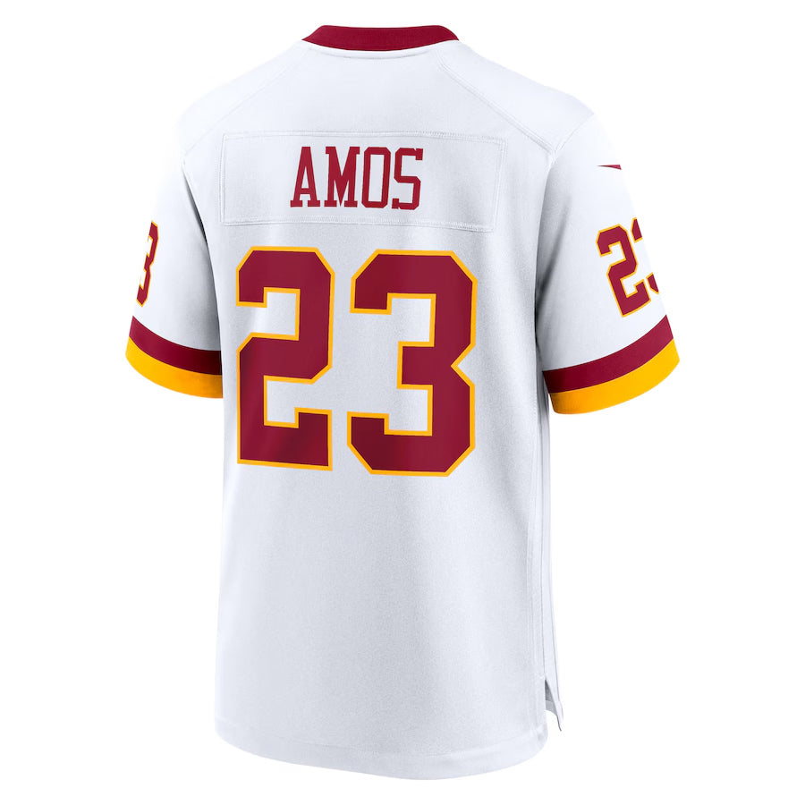 W.Commanders #23 Trey Amos Player White Game Football Jerseys football jersey product view 1