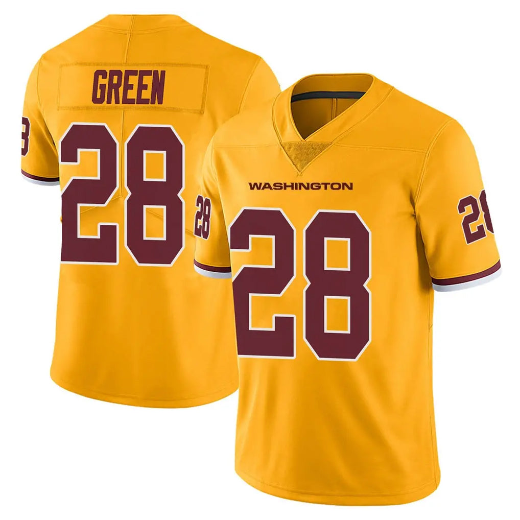 W.Commanders #28 Darrell Green Player Gold Vapor Limited Football Jerseys football jersey product view 1