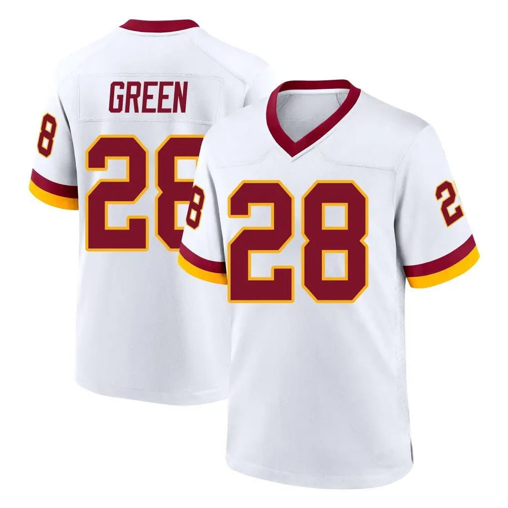 W.Commanders #28 Darrell Green Player White Game Football Jerseys football jersey product view 1