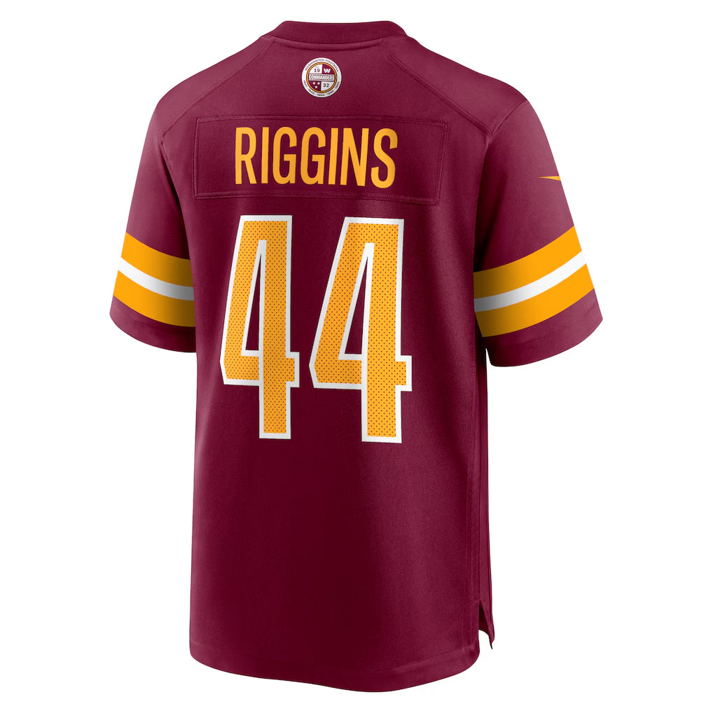 W.Commanders #44 John Riggins Player Burgundy Home Game Football Jerseys football jersey product view 1