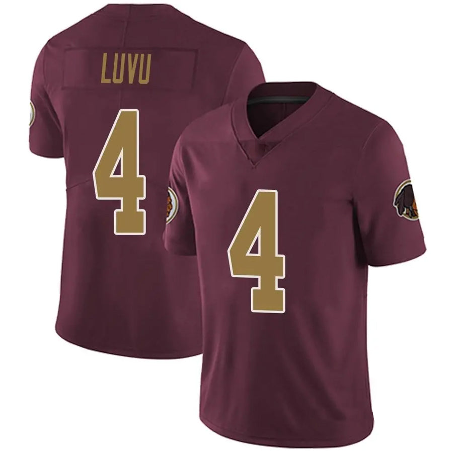 W.Commanders #4 Frankie Luvu Player Burgundy Alternate Vapor Untouchable Limited Football Jerseys football jersey product view 1