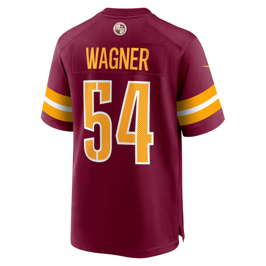 W.Commanders #54 Bobby Wagner Player Burgundy Home Game Football Jerseys football jersey product view 1