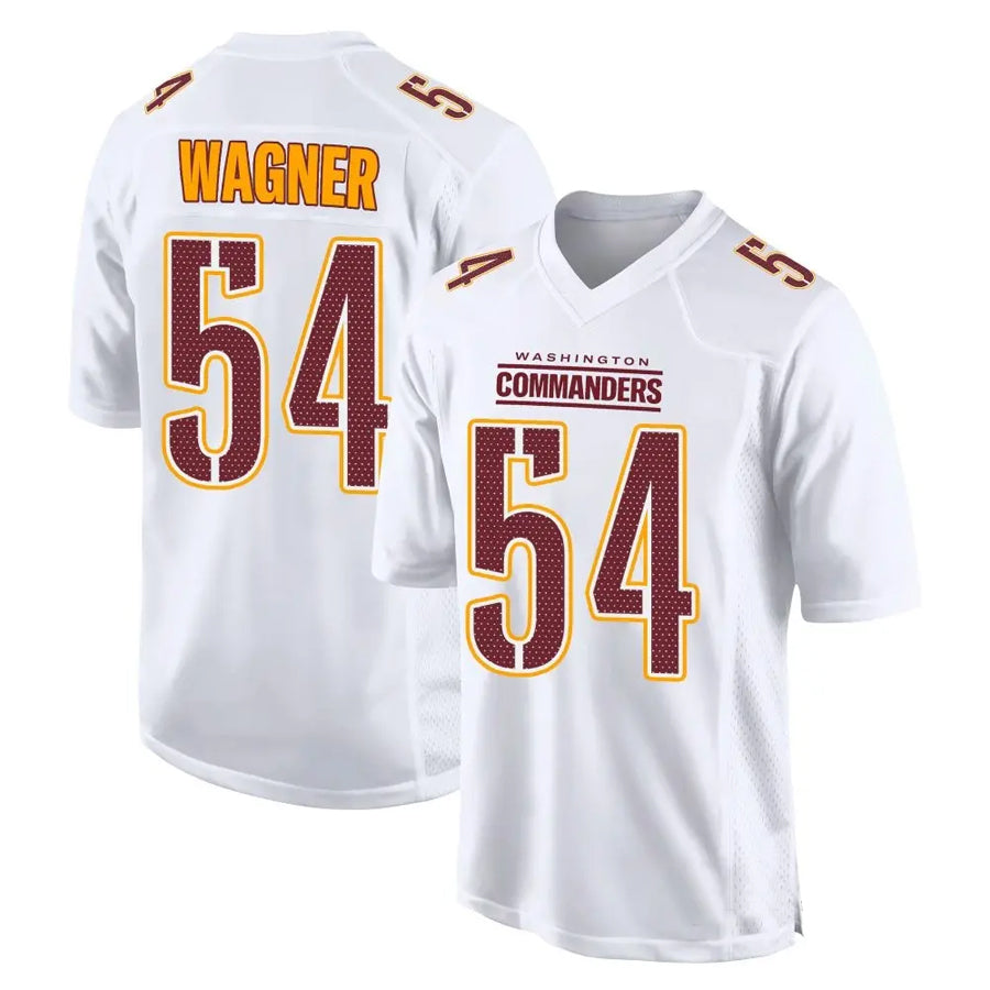 W.Commanders #54 Bobby Wagner Player Tundra White Fashion Football Jerseys football jersey product view 1