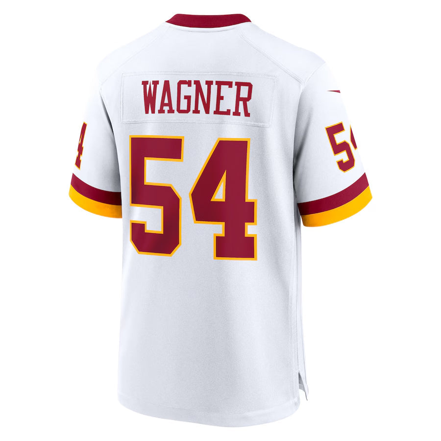 W.Commanders #54 Bobby Wagner Player White Game Football Jerseys football jersey product view 1