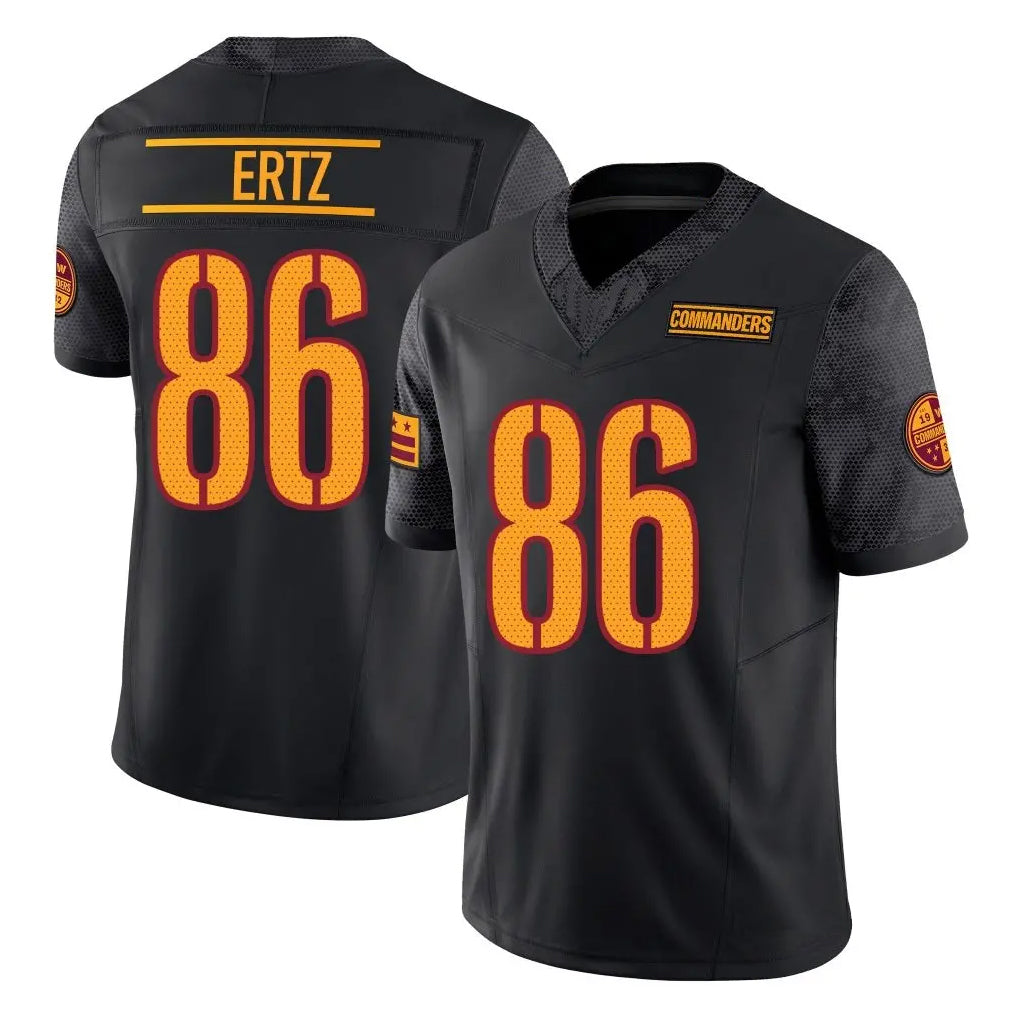 W.Commanders #86 Zach Ertz Player Black Vapor F.U.S.E. Limited Football Jerseys football jersey product view 1