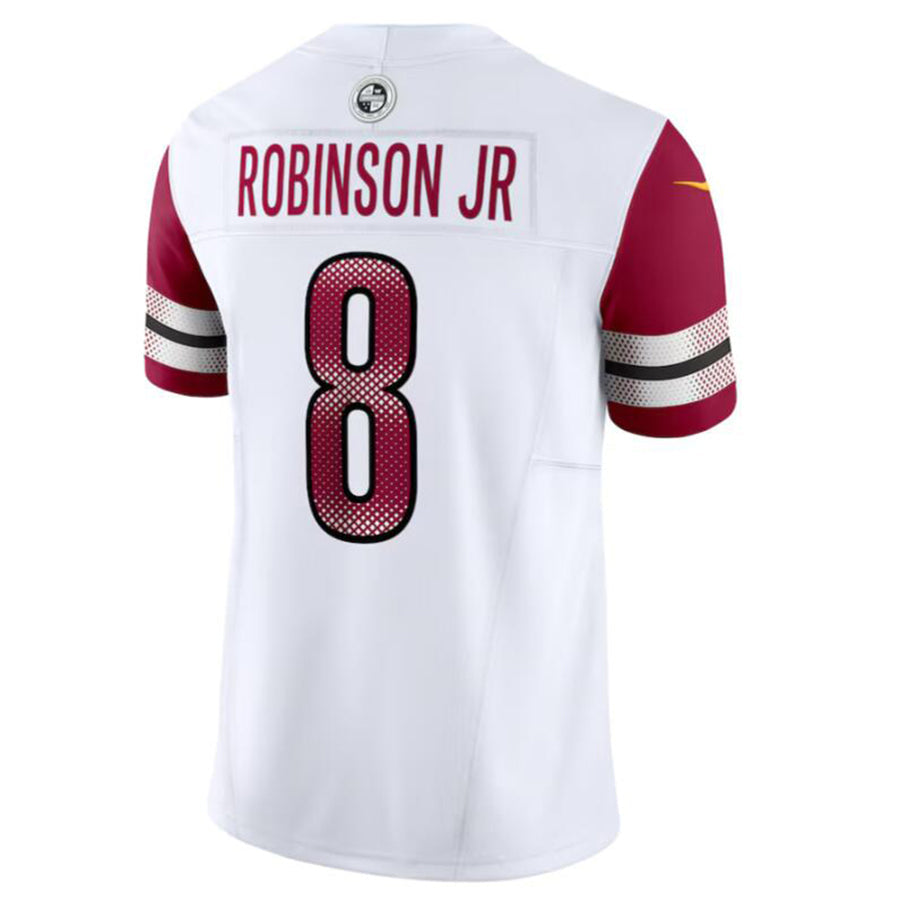 W.Commanders #8 Brian Robinson Jr. Player White Vapor F.U.S.E. Limited Football Jerseys football jersey product view 1