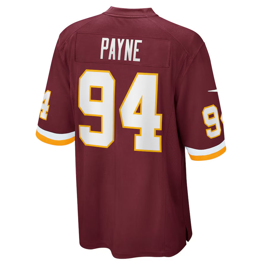 W.Commanders #94 Daron Payne Player Replica Game Football Jerseys football jersey product view 1