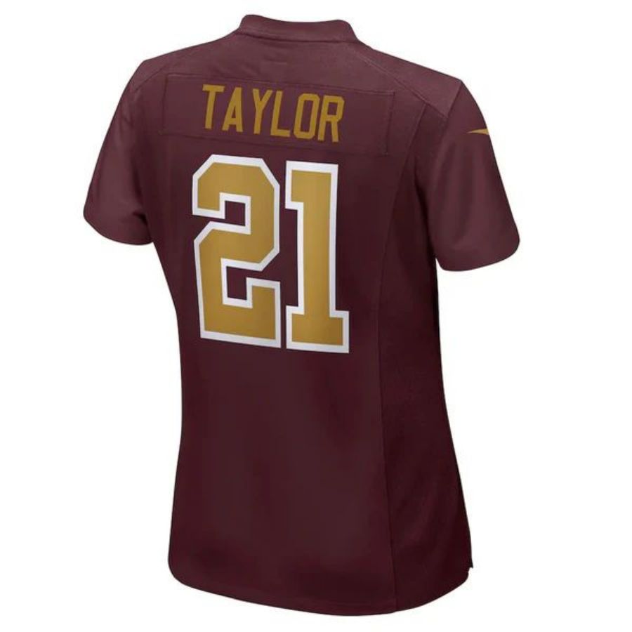 W.Commanders Team #21 Sean Taylor Burgundy Game Retired Player Alternate Jersey Stitched American Football Jerseys football jersey product view 1