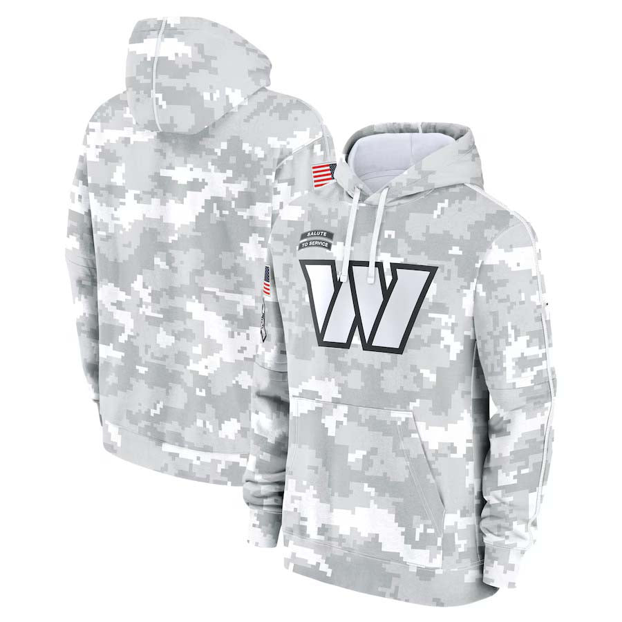 W.Commanders Salute To Service Club Pullover Hoodie Birthday gifts Player Jersey Stitched American Football Jerseys football jersey product view 1