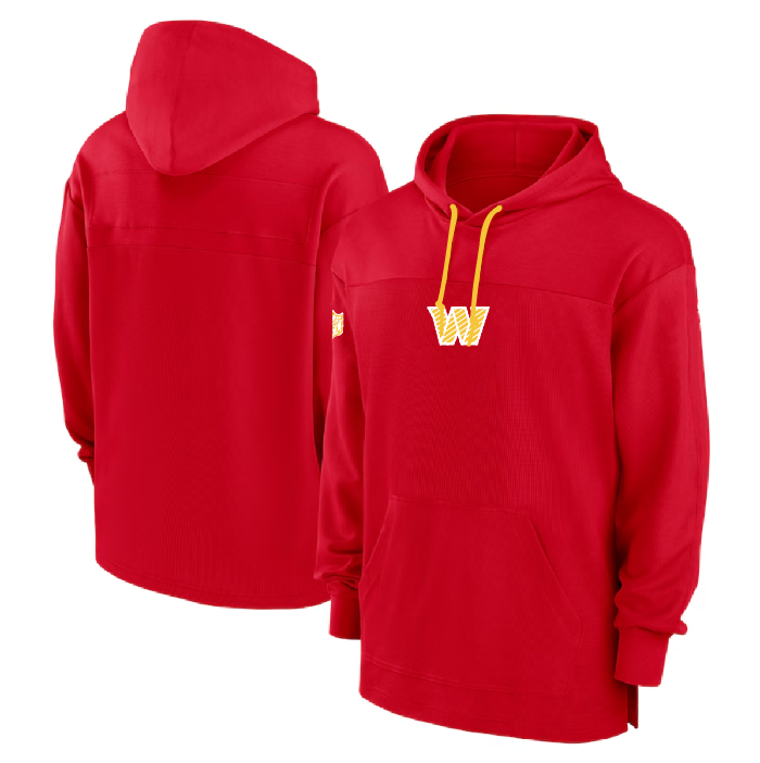 W.Commanders Salute To Service Club Pullover Hoodie Player Game Jersey Birthday gifts Stitched American Football Jerseys football jersey product view 1